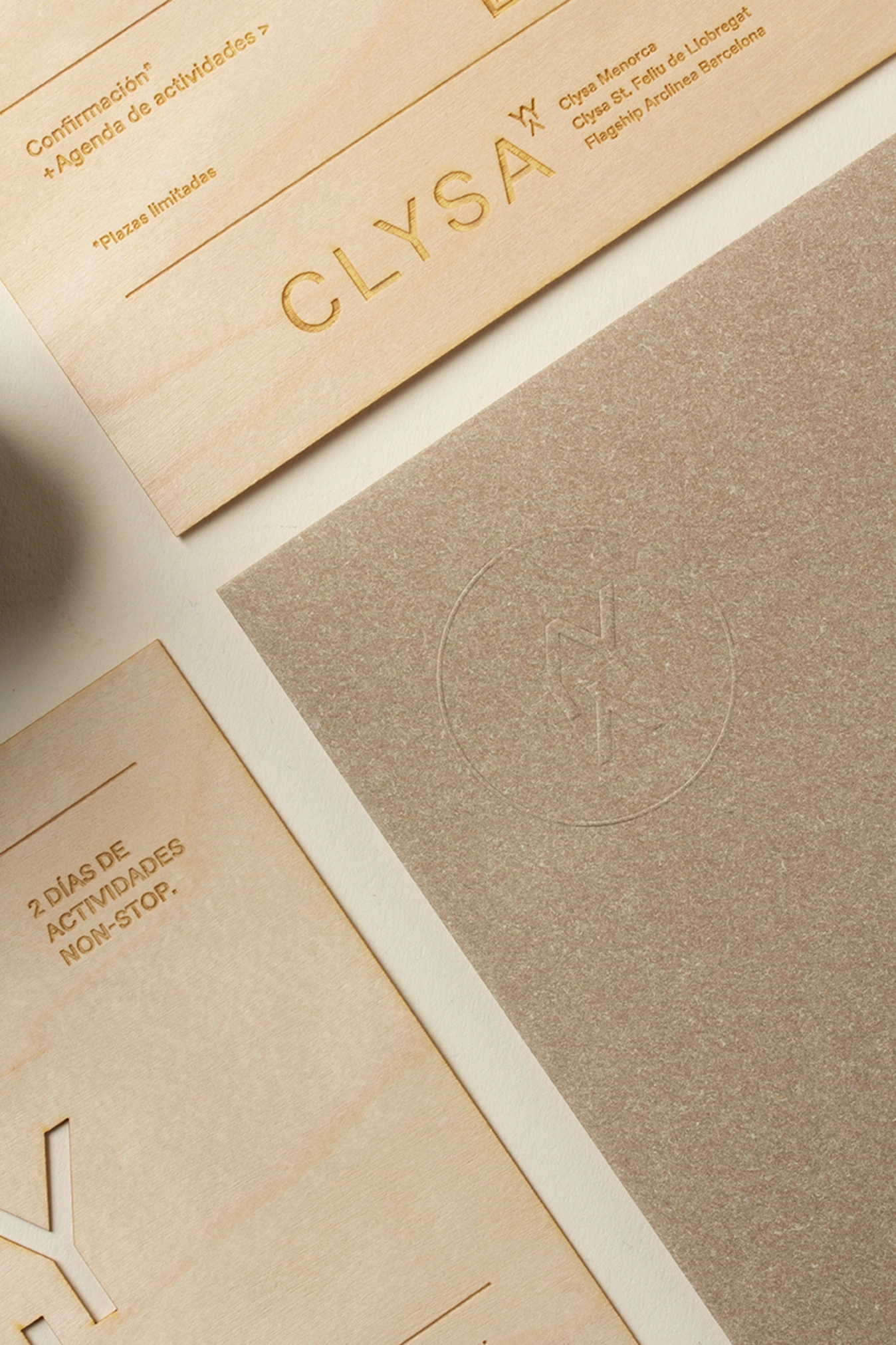 CLYSA invite | Lo Siento Studio